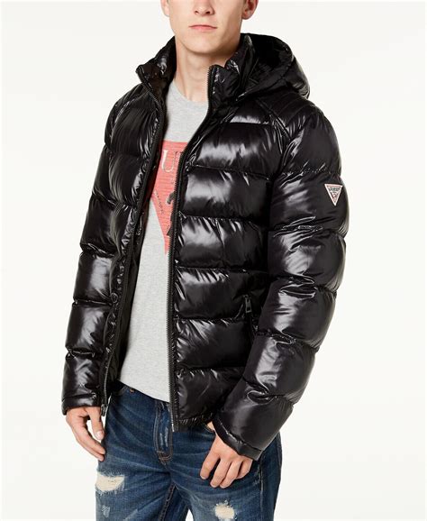 guess winter jacket for men